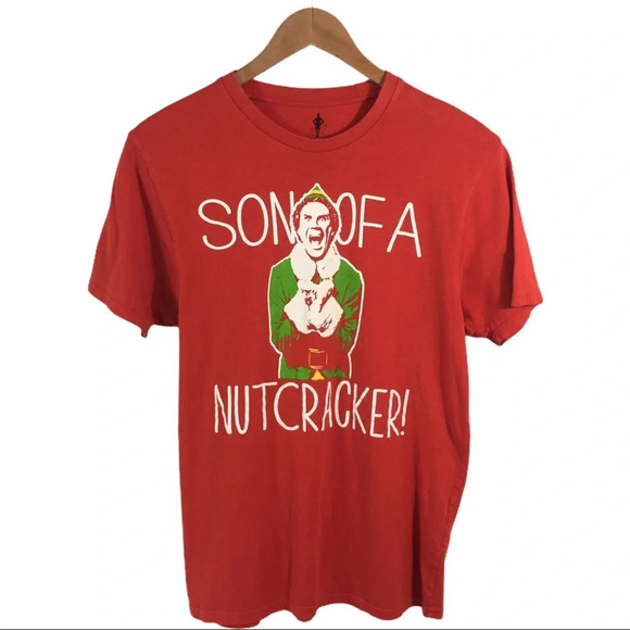 TS450 Men’s Elf Movie Will Farrell Christmas T Shirt M - Picture 1 of 3